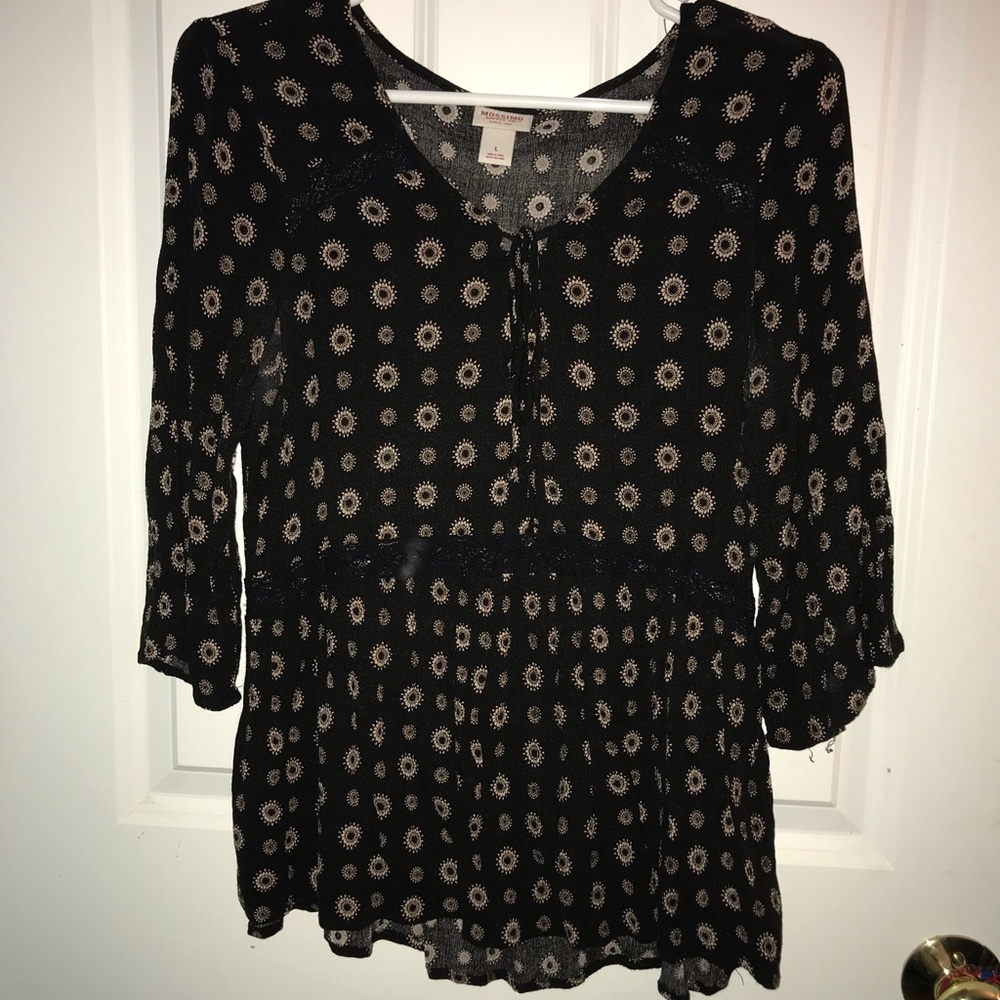 Patterned Blouse